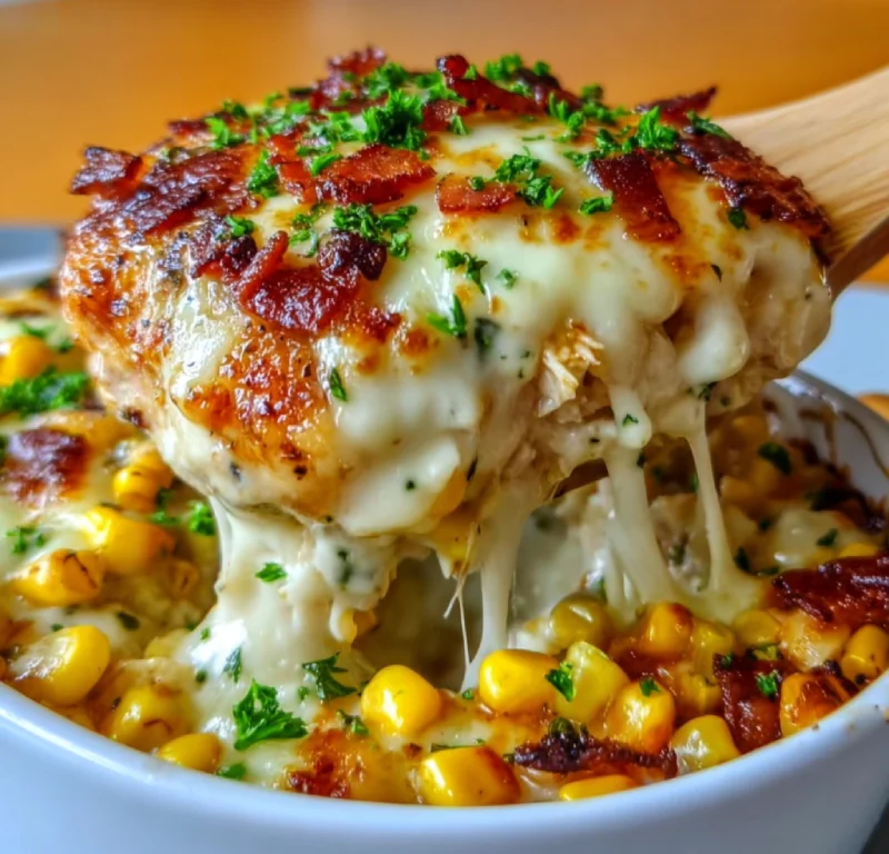 Street Corn Chicken Casserole
