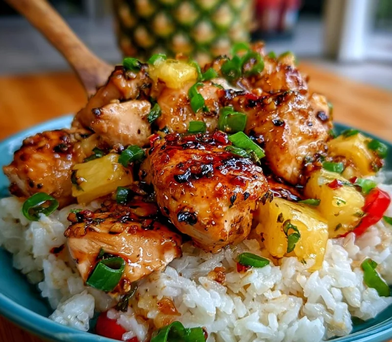 Pineapple Chicken And Rice