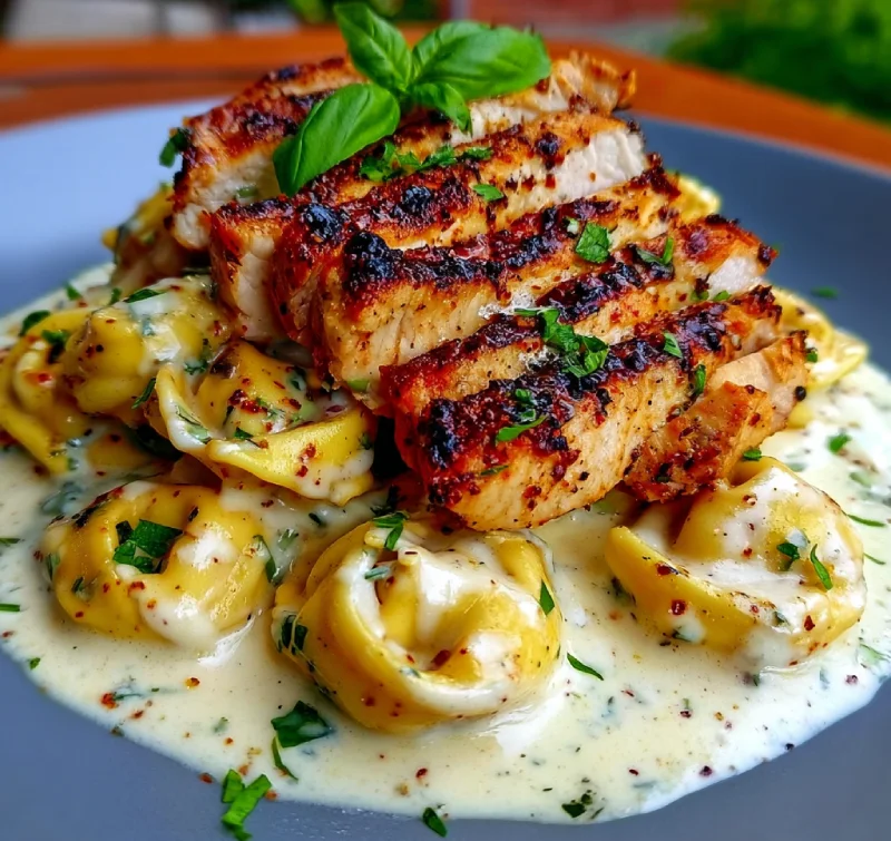 Asiago Tortellini Alfredo