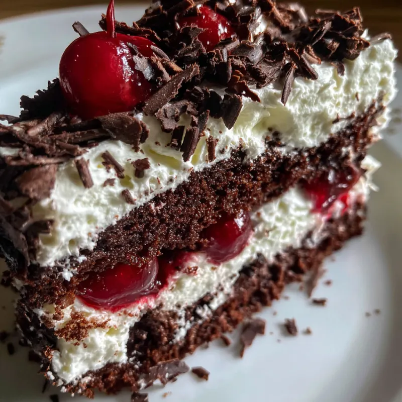 Black Forest Cream Cake Recipe