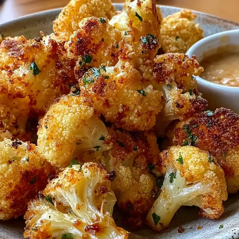Crispy roasted cauliflower