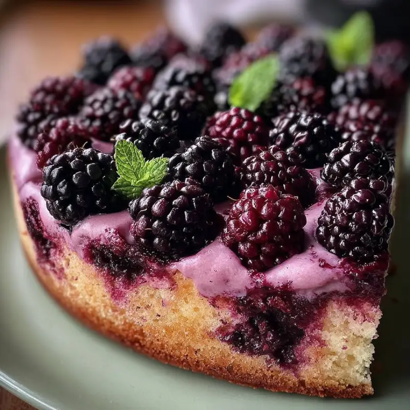 Blackberry Cinnamon Cake