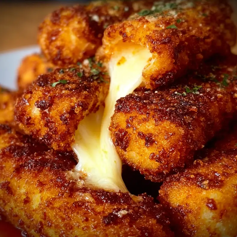 Nashville Hot Mozzarella Sticks
