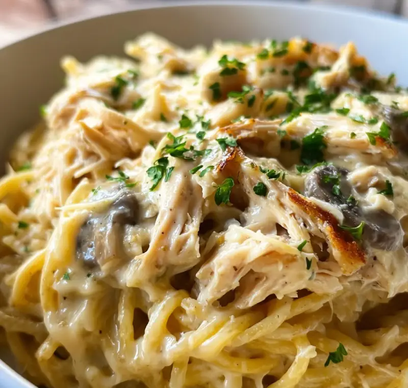 Easy Chicken Tetrazzini