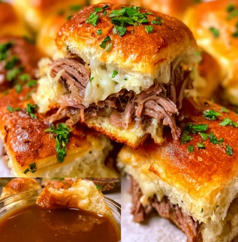 Easy French Dip Sliders