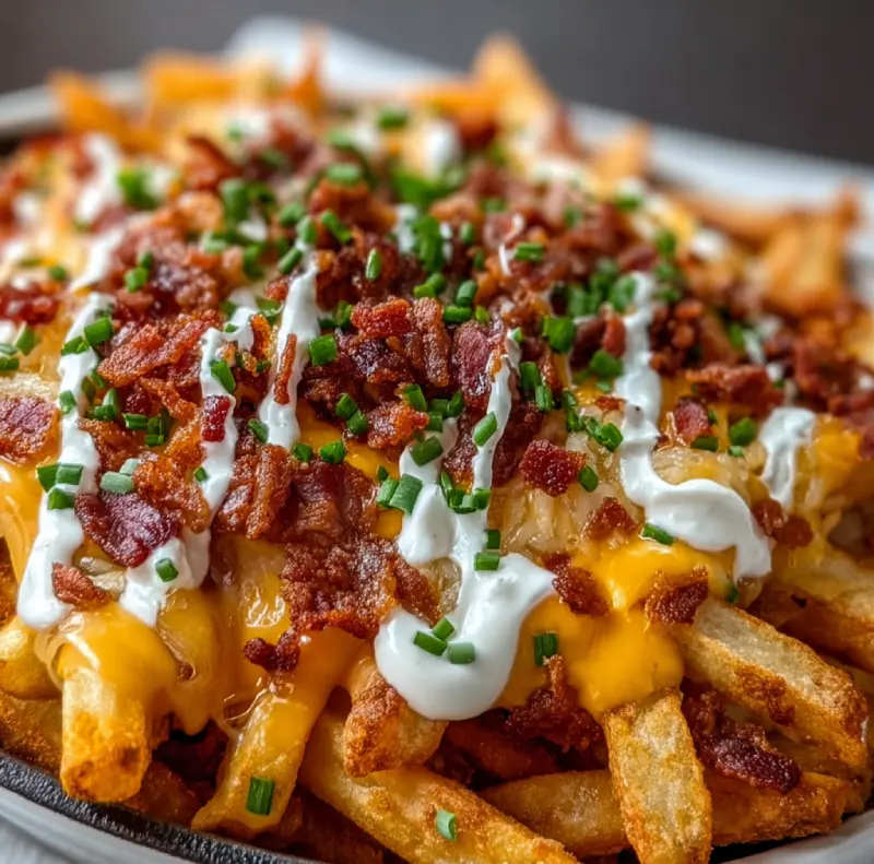 Loaded Bacon Cheese Fries
