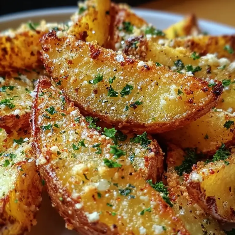 Parmesan Potato Wedges