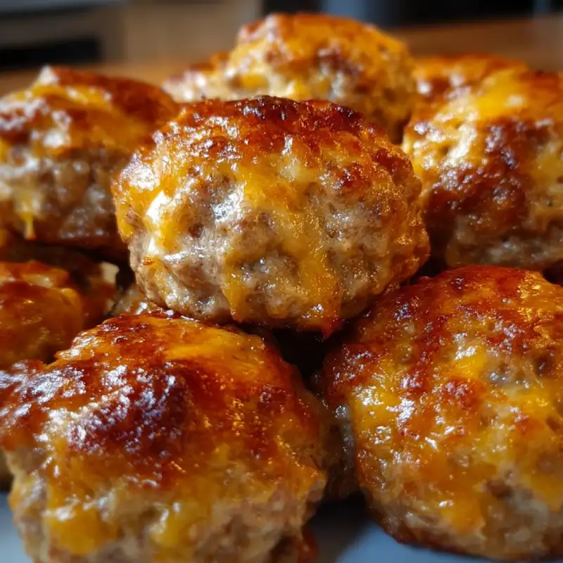 Quick Bisquick Sausage Balls