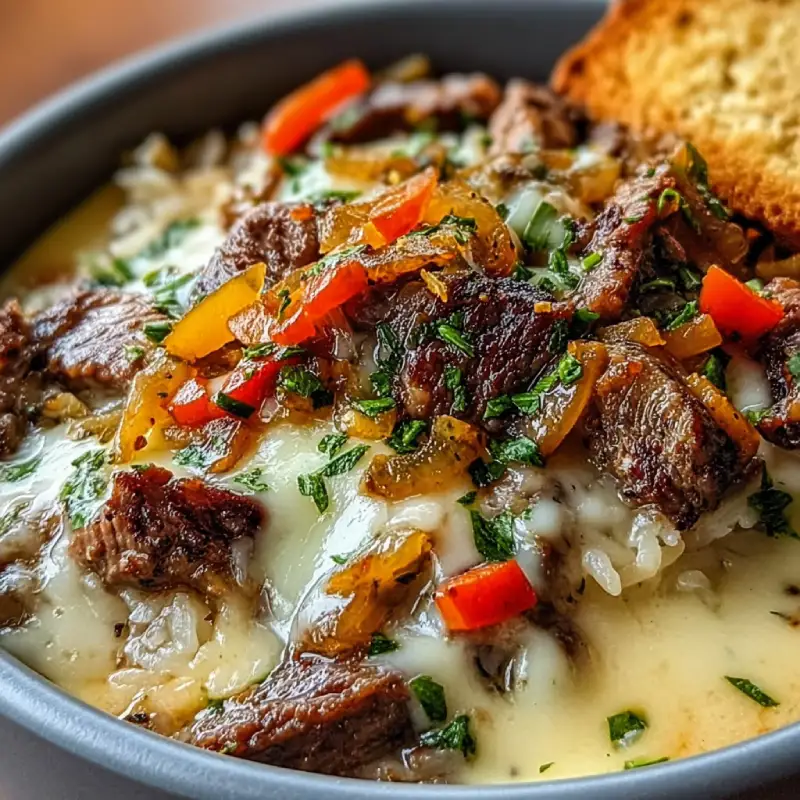 Philly Cheesesteak Bowl Recipe