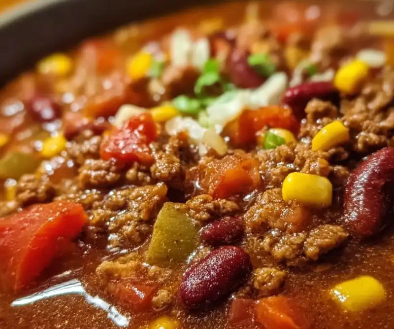 easy chili recipe crockpot