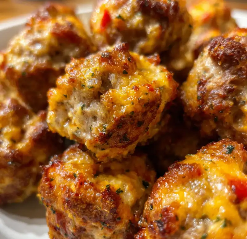 Rotel Sausage Balls