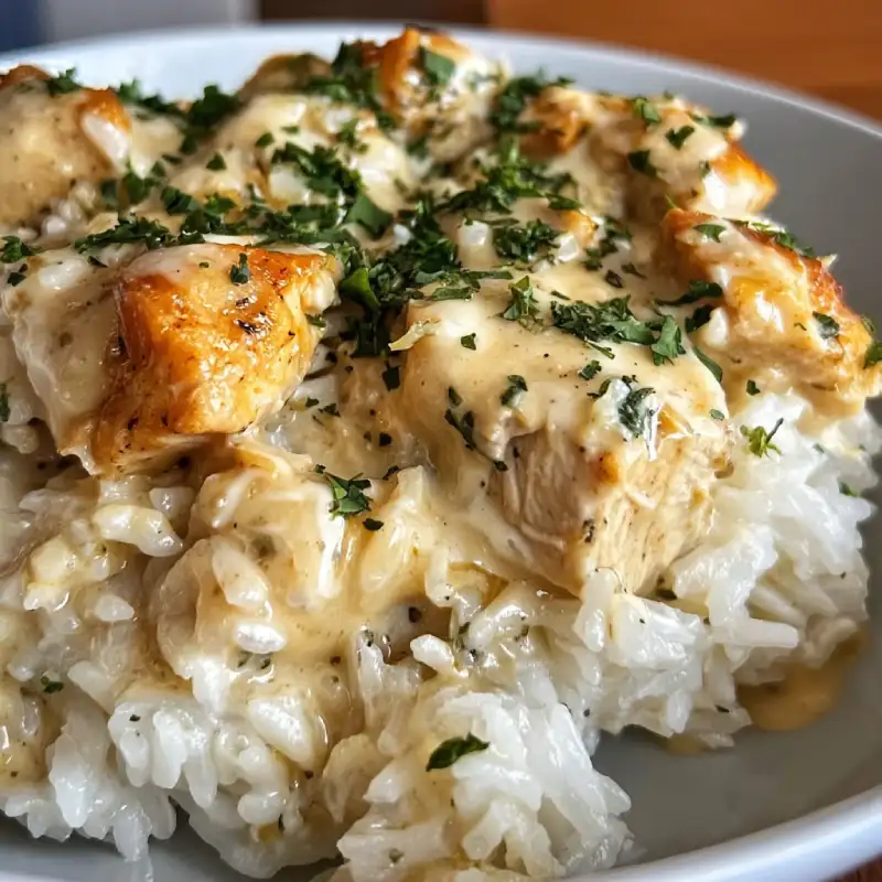 Creamy Chicken and Rice