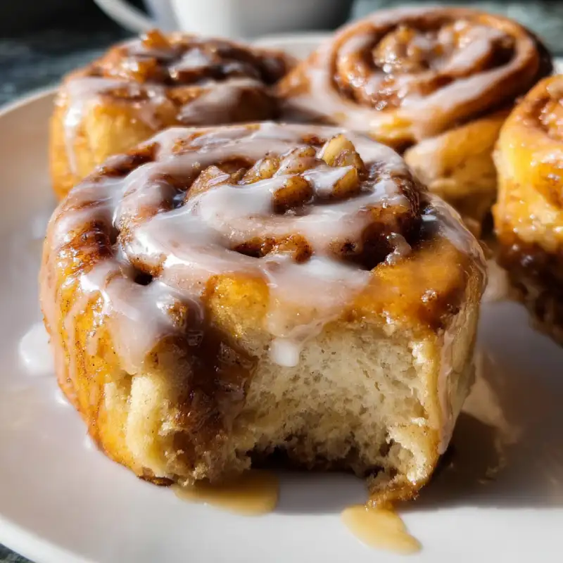 Thanksgiving Apple Cinnamon Rolls