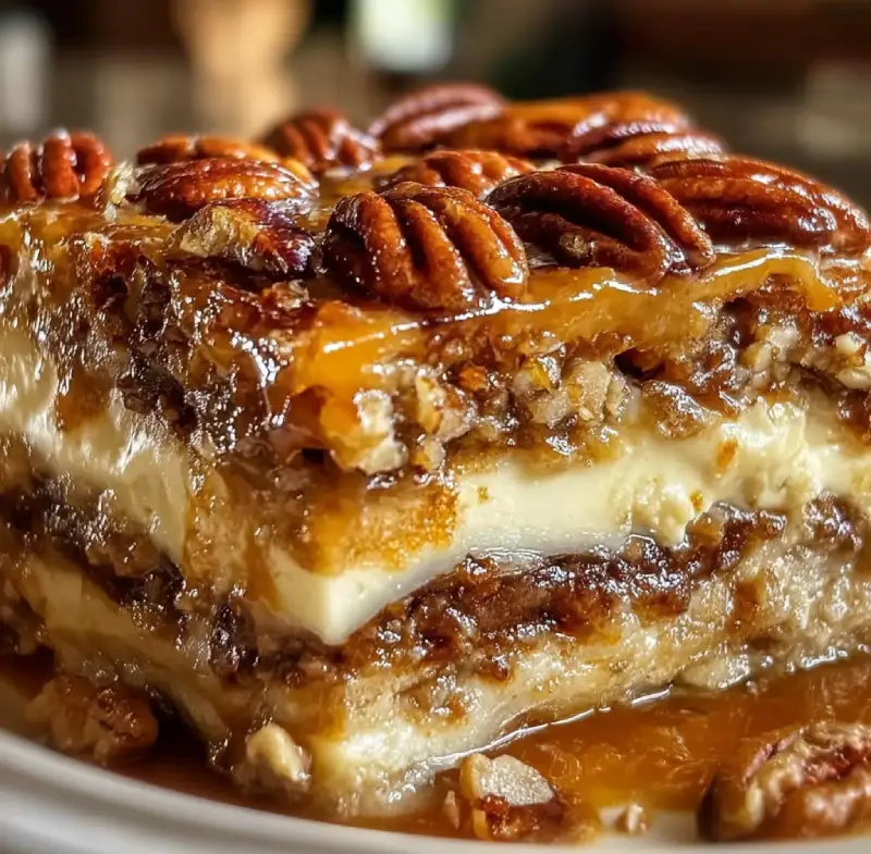 Pecan Pie Lasagna