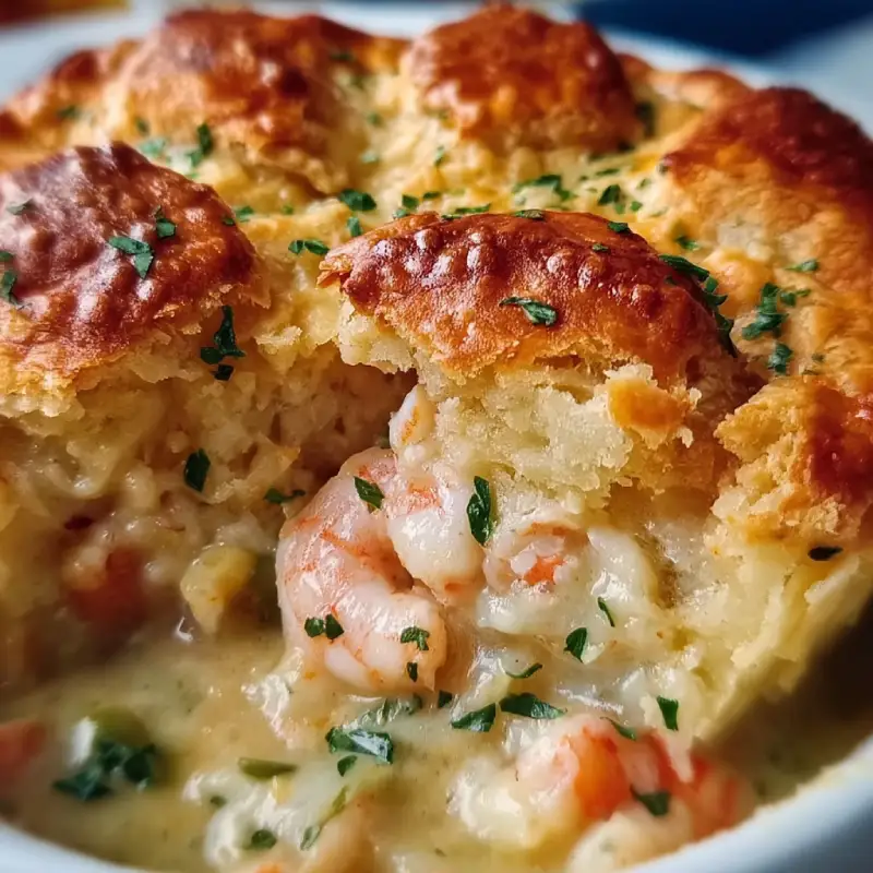 Cheddar Bay Seafood Pie