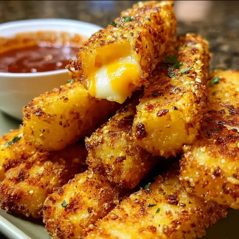 Potato Cheese Sticks Crispy
