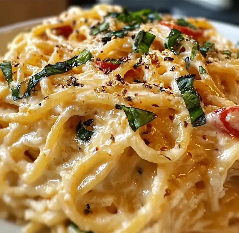 Cream Cheese Spaghetti