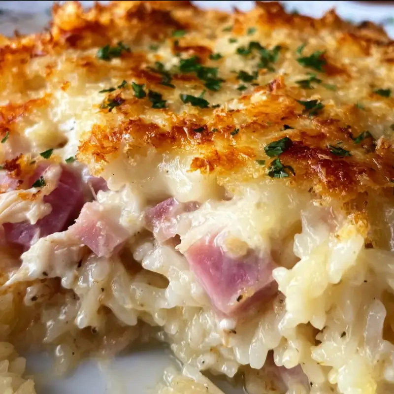 Chicken Cordon Bleu Casserole