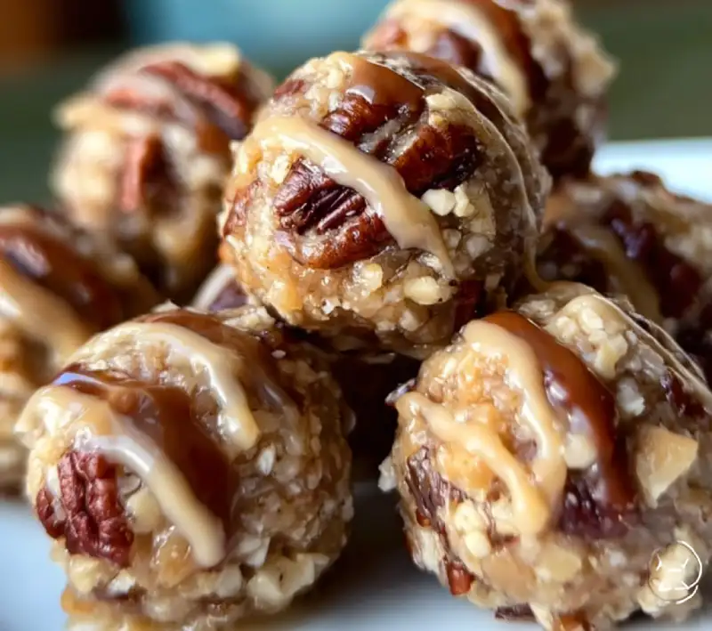 No Bake Pecan Pie Balls