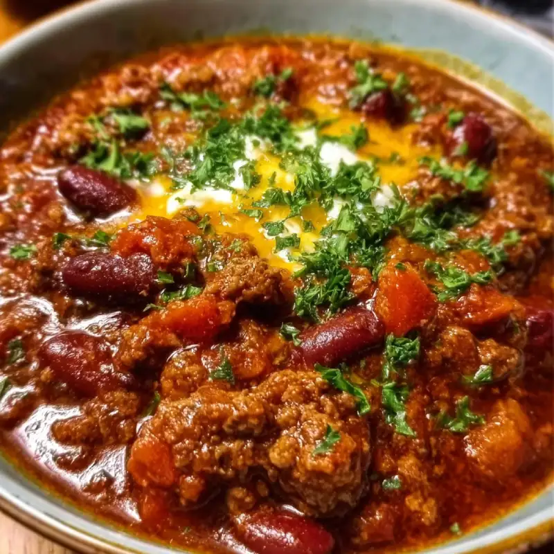 Homemade Chili recipe