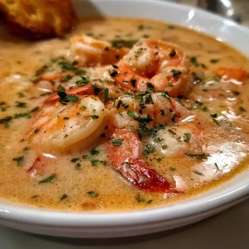 Crab and Shrimp Seafood Bisque