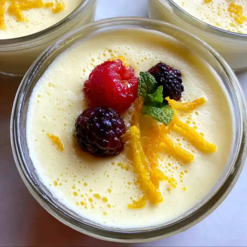 Meyer Lemon Posset: 3-Ingredient Easy & Zesty Dessert