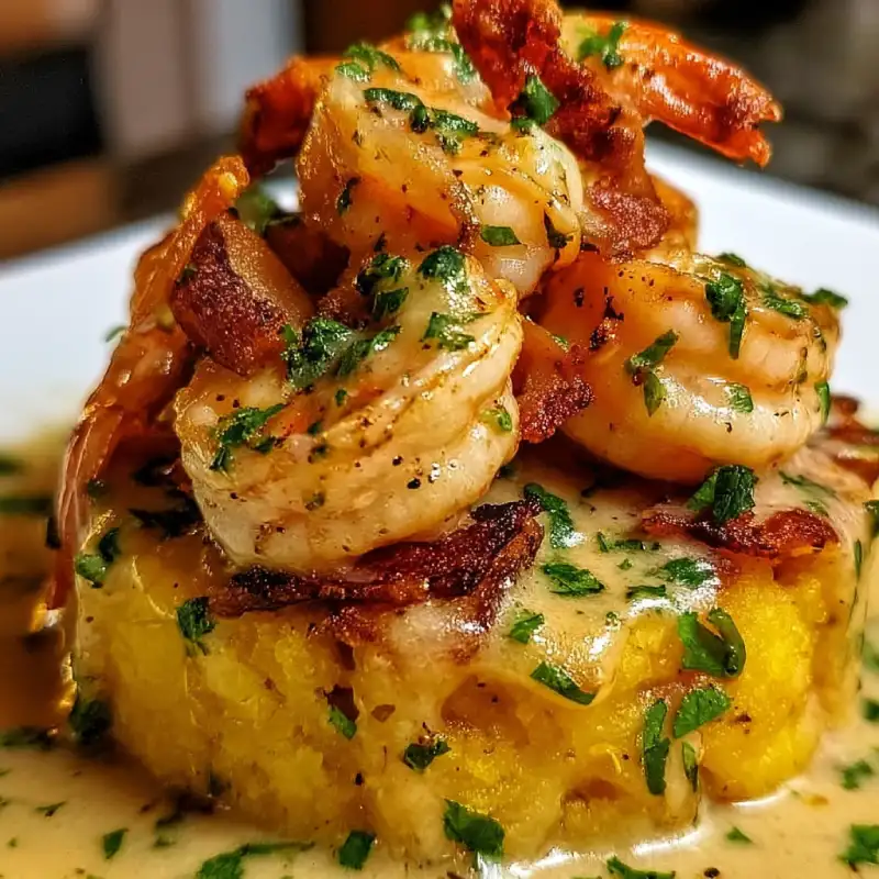 Garlic Shrimp Mofongo: Best 10-Minute Recipe Ever!