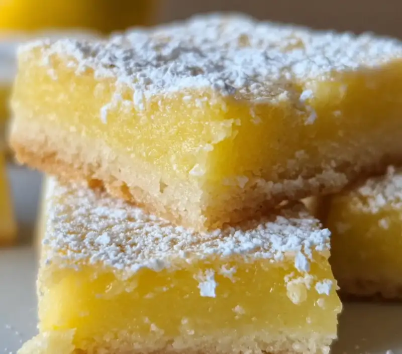 Meyer lemon bars