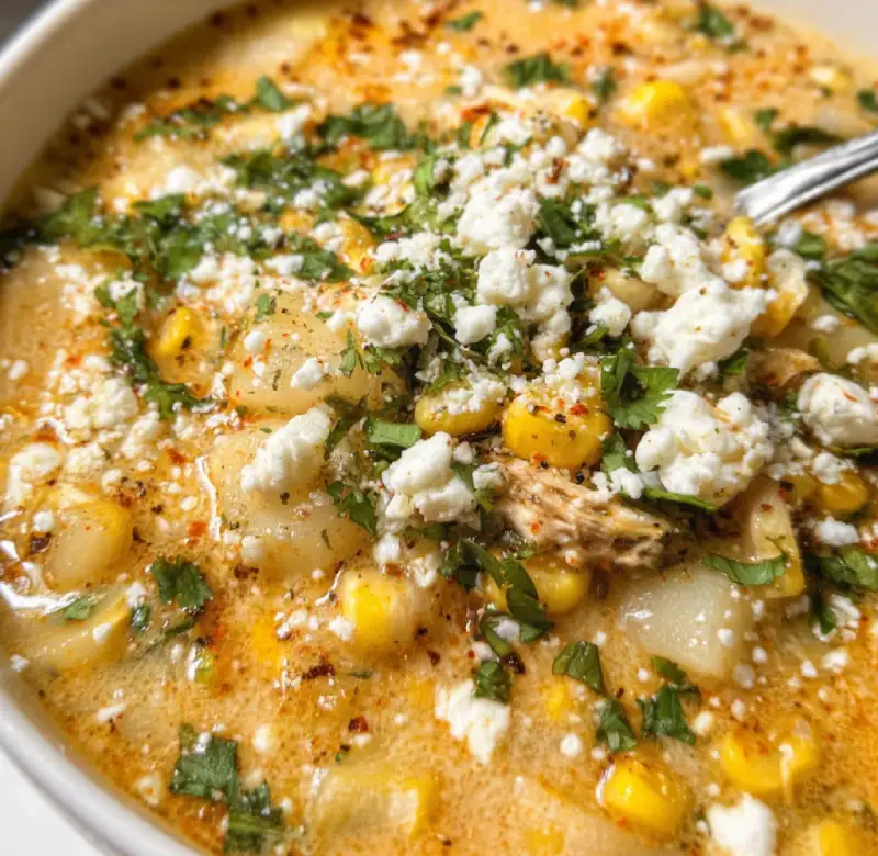 Mexican Street Corn Soup
