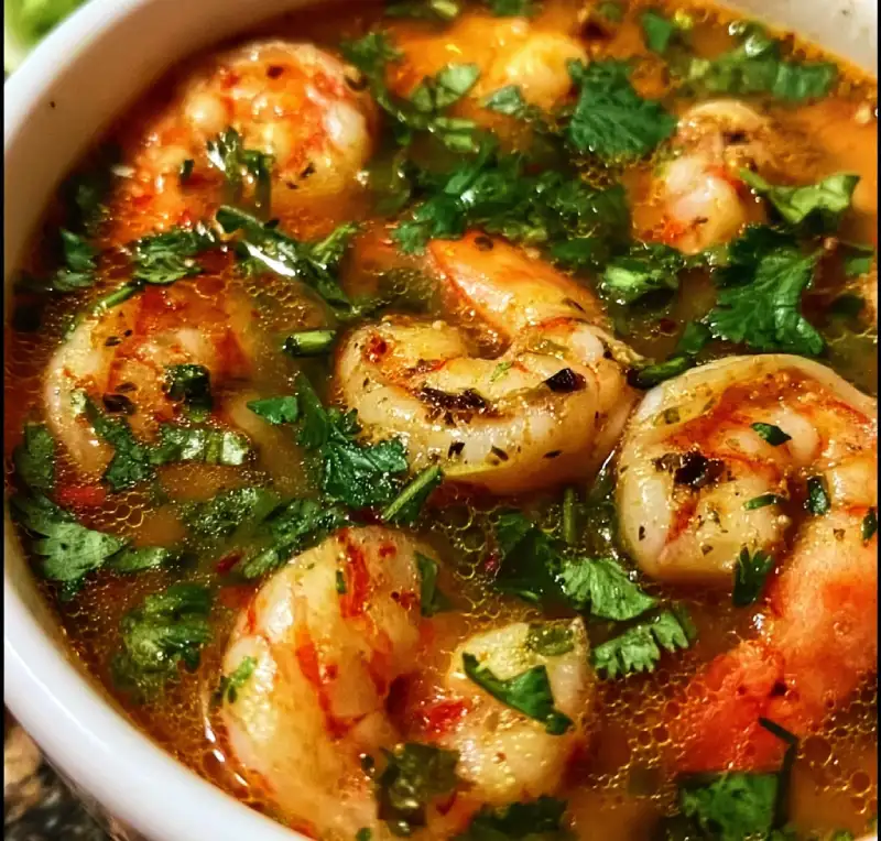 Spicy Shrimp Soup: Best Recipe with 10+ Ingredients!