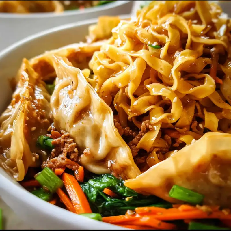 Potsticker Noodle Bowls