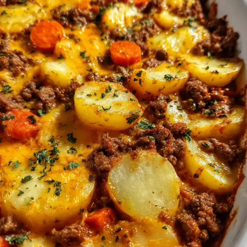 Hobo Casserole Ground Beef