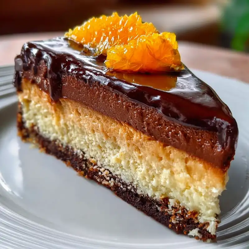 Chocolate Orange Cheesecake