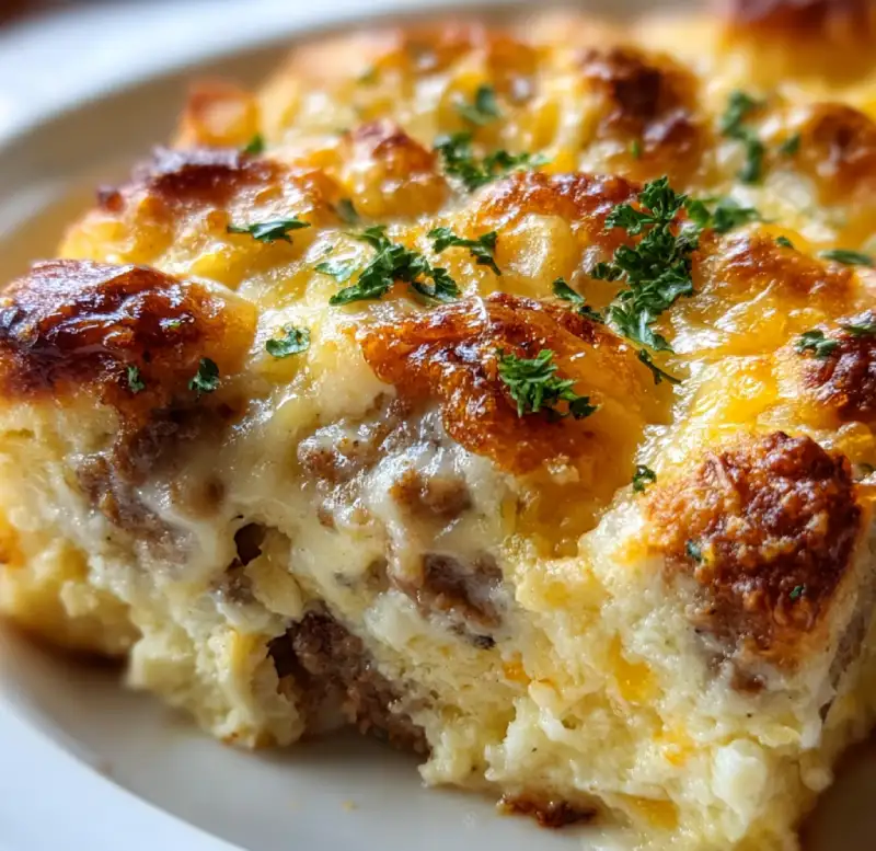 Biscuits & Gravy Casserole