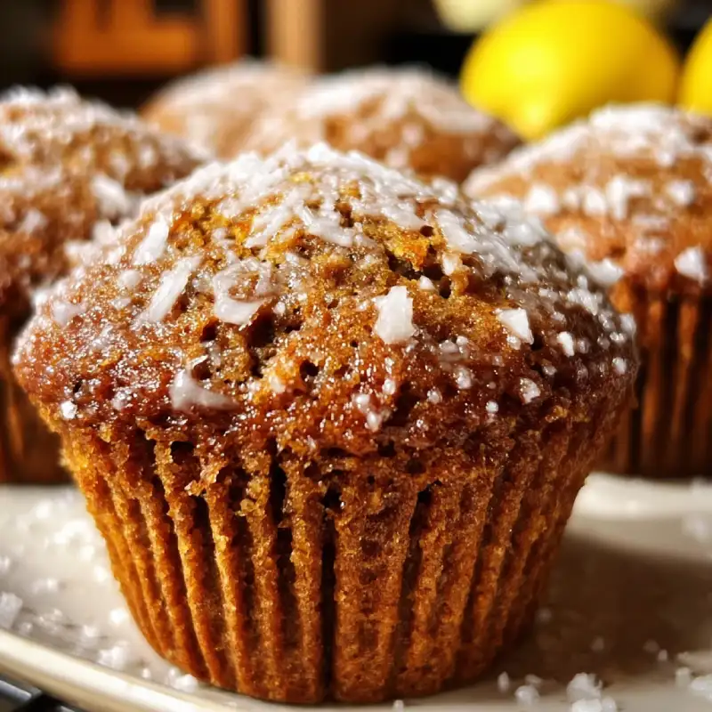 Spicy Gingerbread Muffins