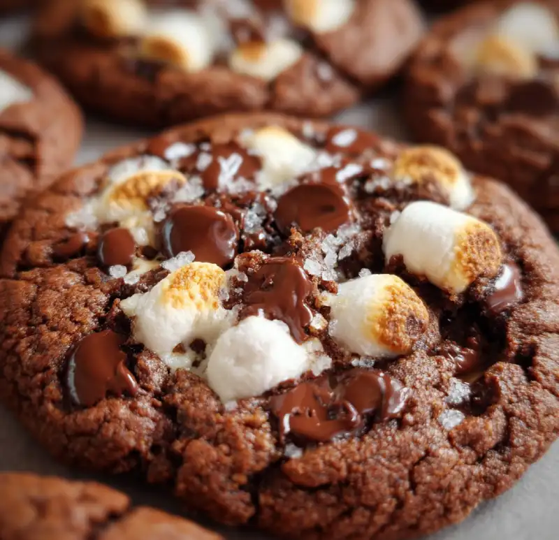 Hot Chocolate Cookies