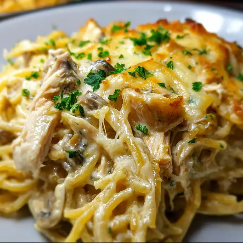 Easy Chicken Tetrazzini