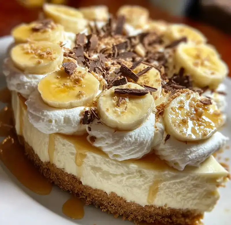 Banana Cream Cheesecake