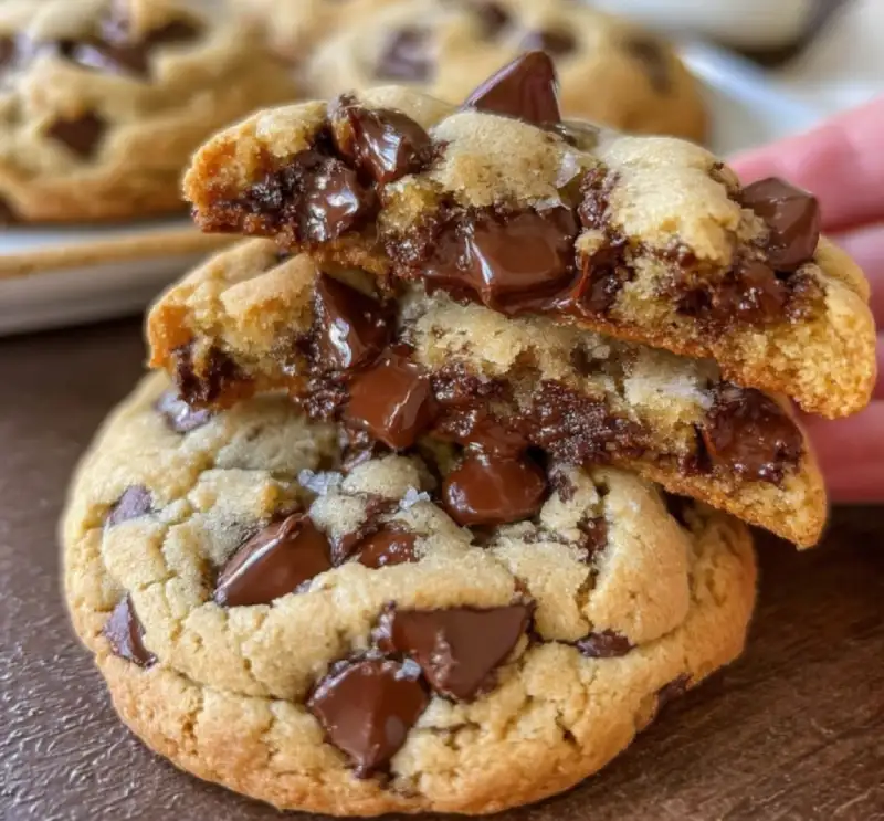 Ultra Thick Chocolate Chip Cookies