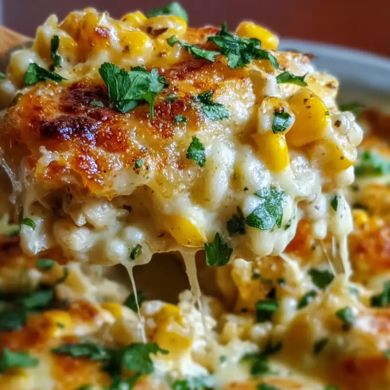 Street Corn Chicken Casserole