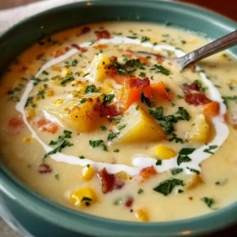 Easy Creamy Potato Soup