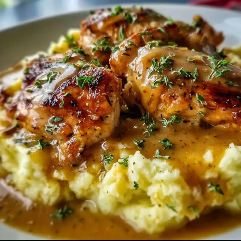 Chicken & Garlic Gravy