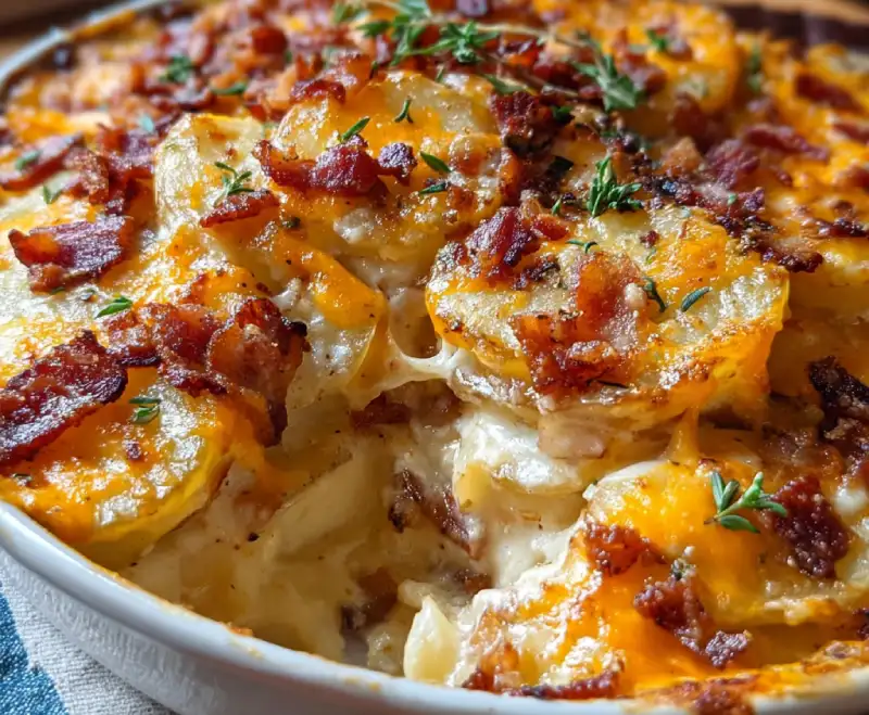 Best loaded scalloped potatoes