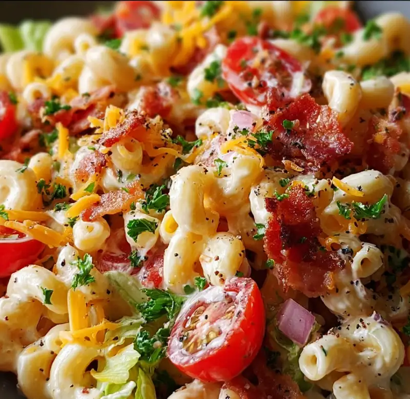 BLT Macaroni Salad