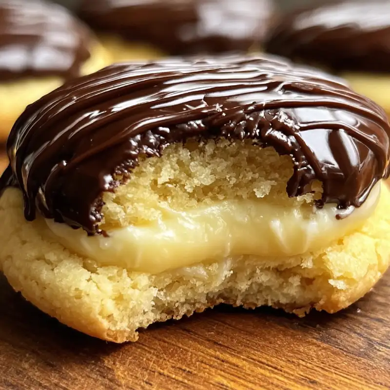 Boston Cream Pie Cookie