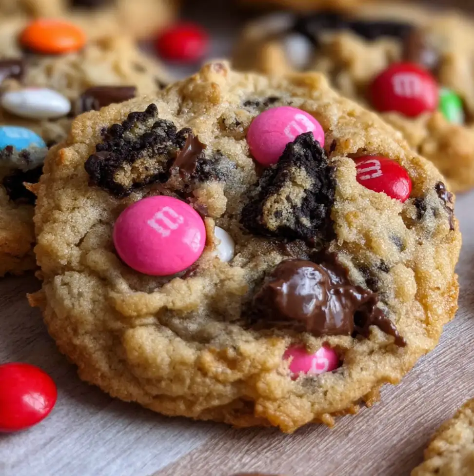 Chewy Valentine’s Day Oreo M&M’s Cookies: Delicious Recipe
