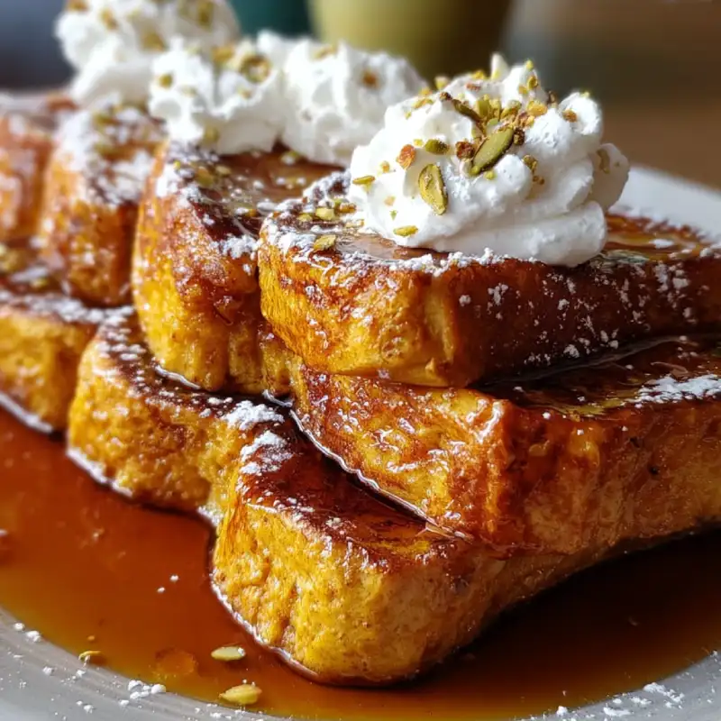 Pumpkin Pie French Toast
