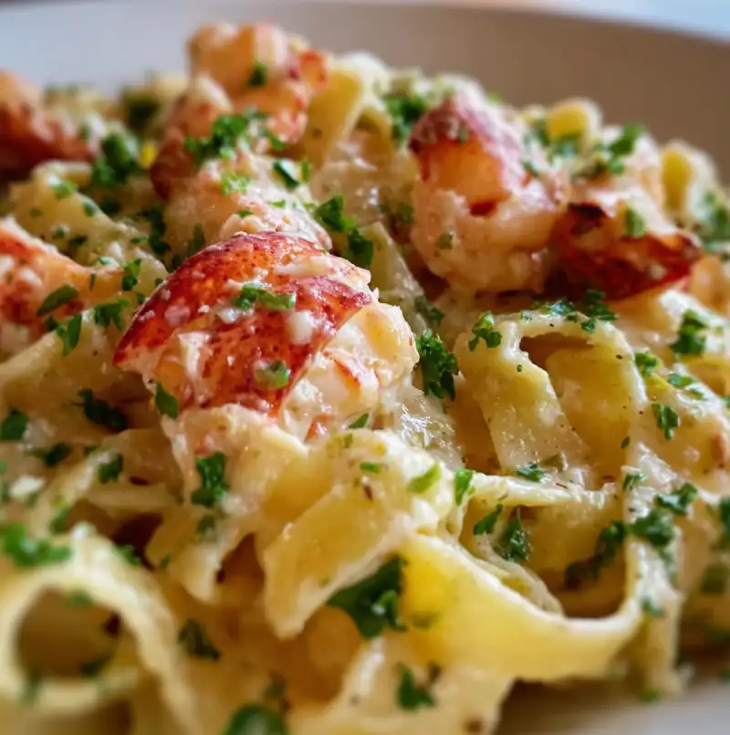 Buttered Lobster Pasta