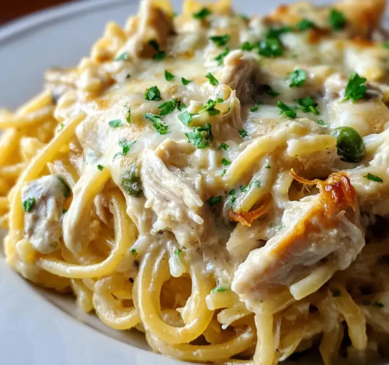 Easy Chicken Tetrazzini