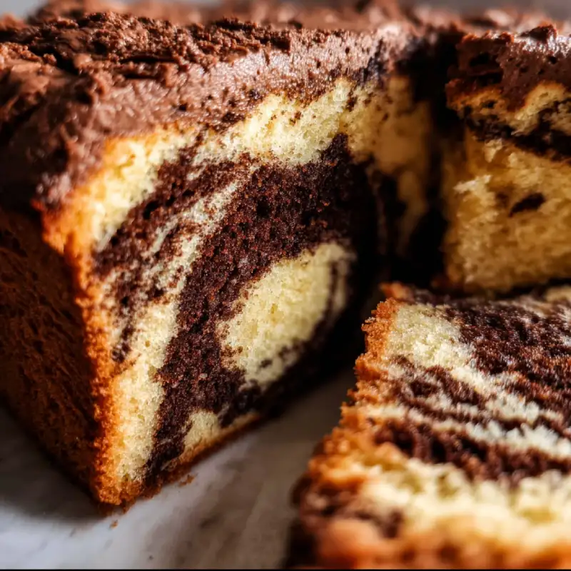 Homemade Marble Cake